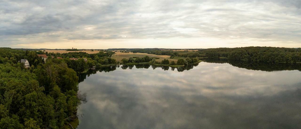 Fewo 1 Waren Mueritz - Haus Buchen Am Tiefwarensee - 1 Zi Exteriör bild